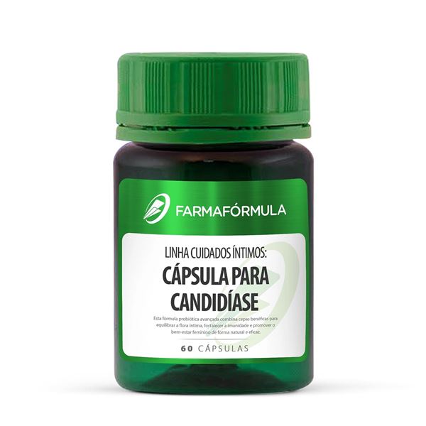 Linha Cuidados Íntimos: Cápsula para Candidíase 60 Cápsulas